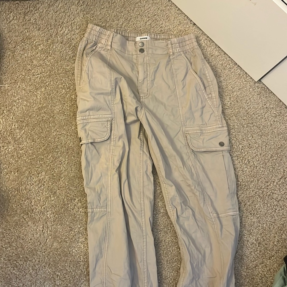 Garage Tan Cargo Pants